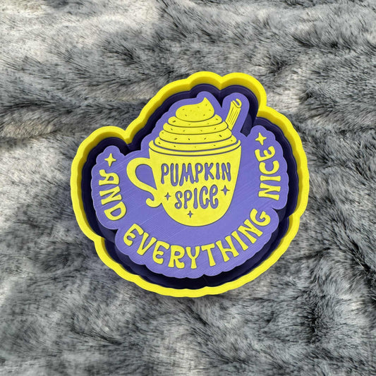 Pumpkin Spice & Everything Nice Freshie Mold