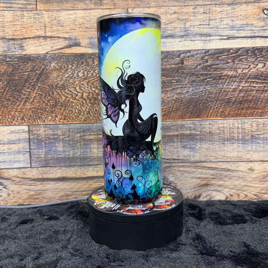 Fairy Tumbler - Black light Activated Ink