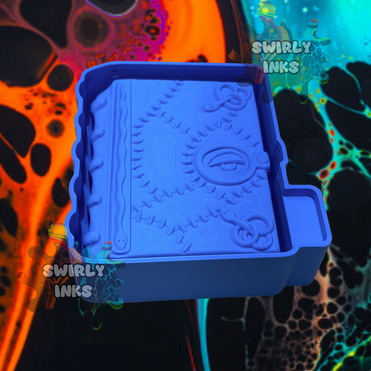 3D Halloween Witch Spell Book Freshie Mold