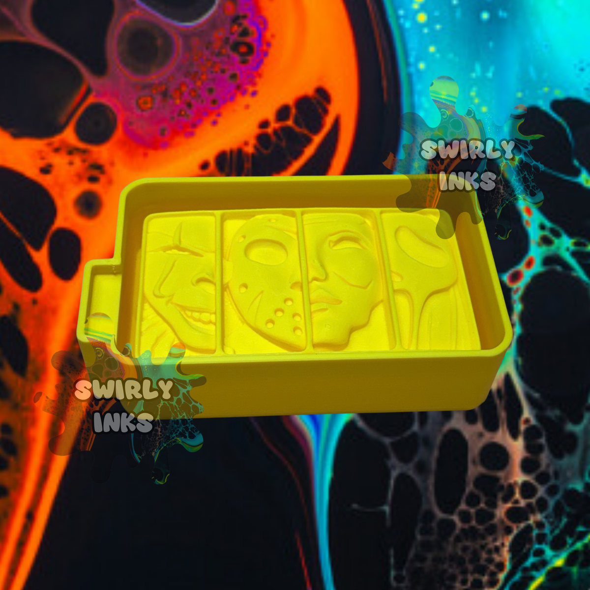 3D Horror Friends Freshie Mold