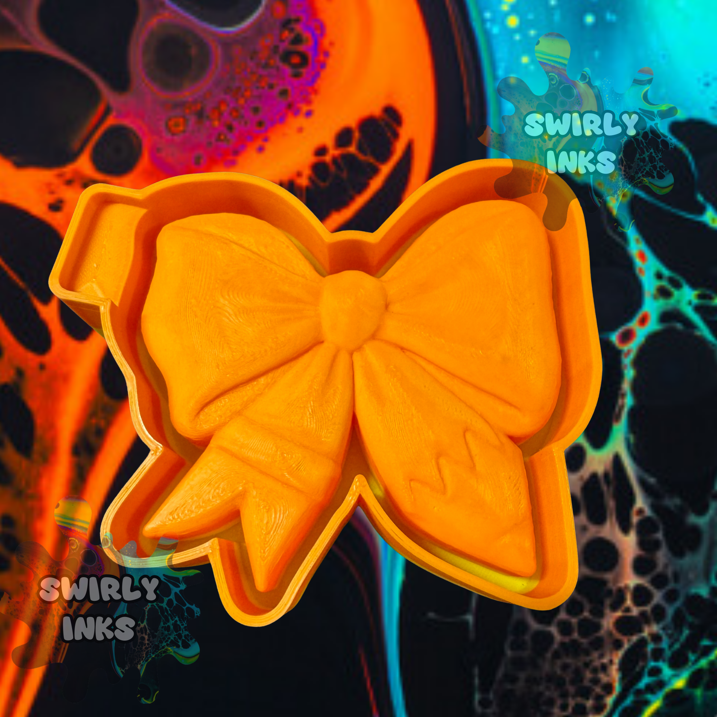 3D Pencil Bow Freshie Mold