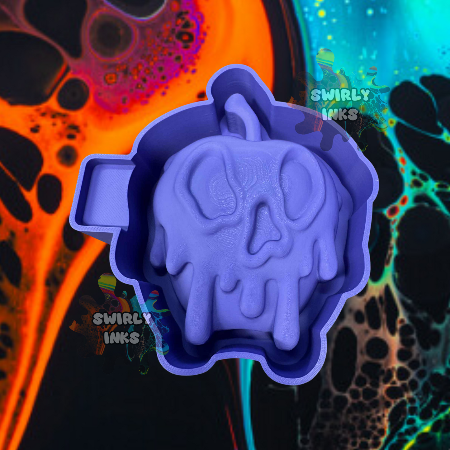 3D Poison Apple Freshie Mold