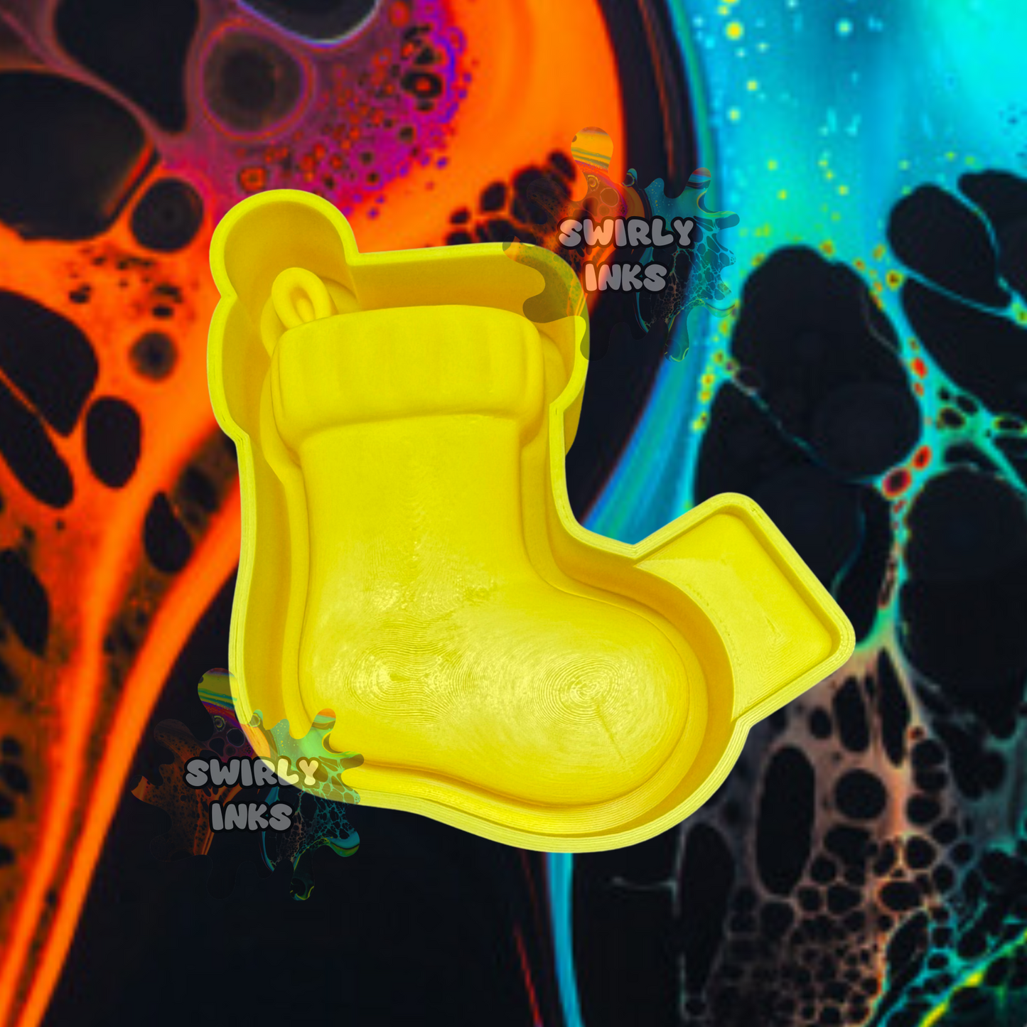 3D Stocking Freshie Mold
