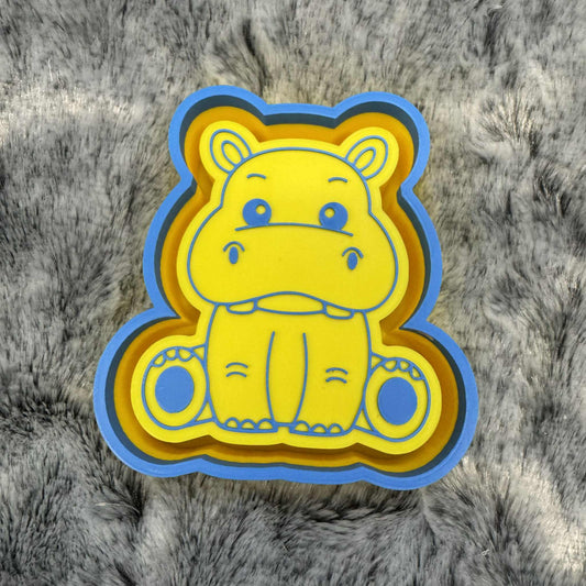 Hippo Freshie Mold