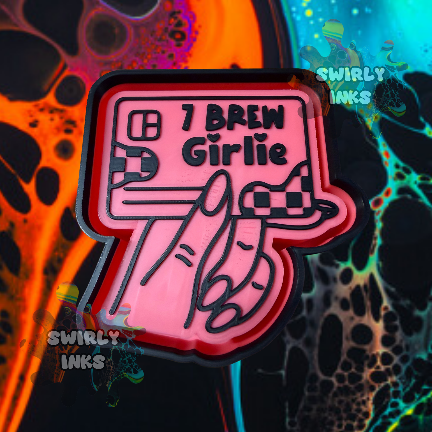 7 Brew Girlie Freshie Mold