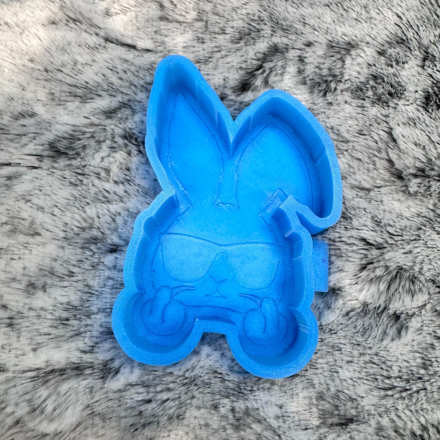 Middle Fingers Bunny Freshie Mold
