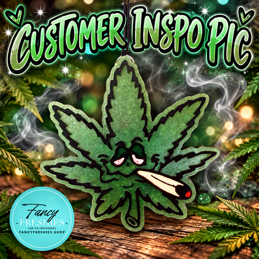 Smoking Leaf Freshie Mold