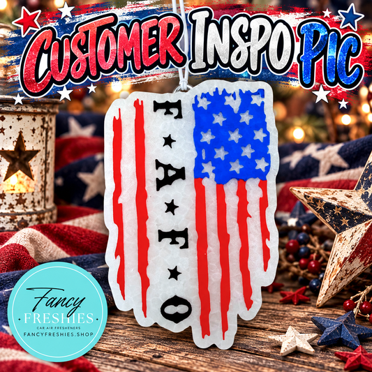 FAFO Flag Freshie Mold