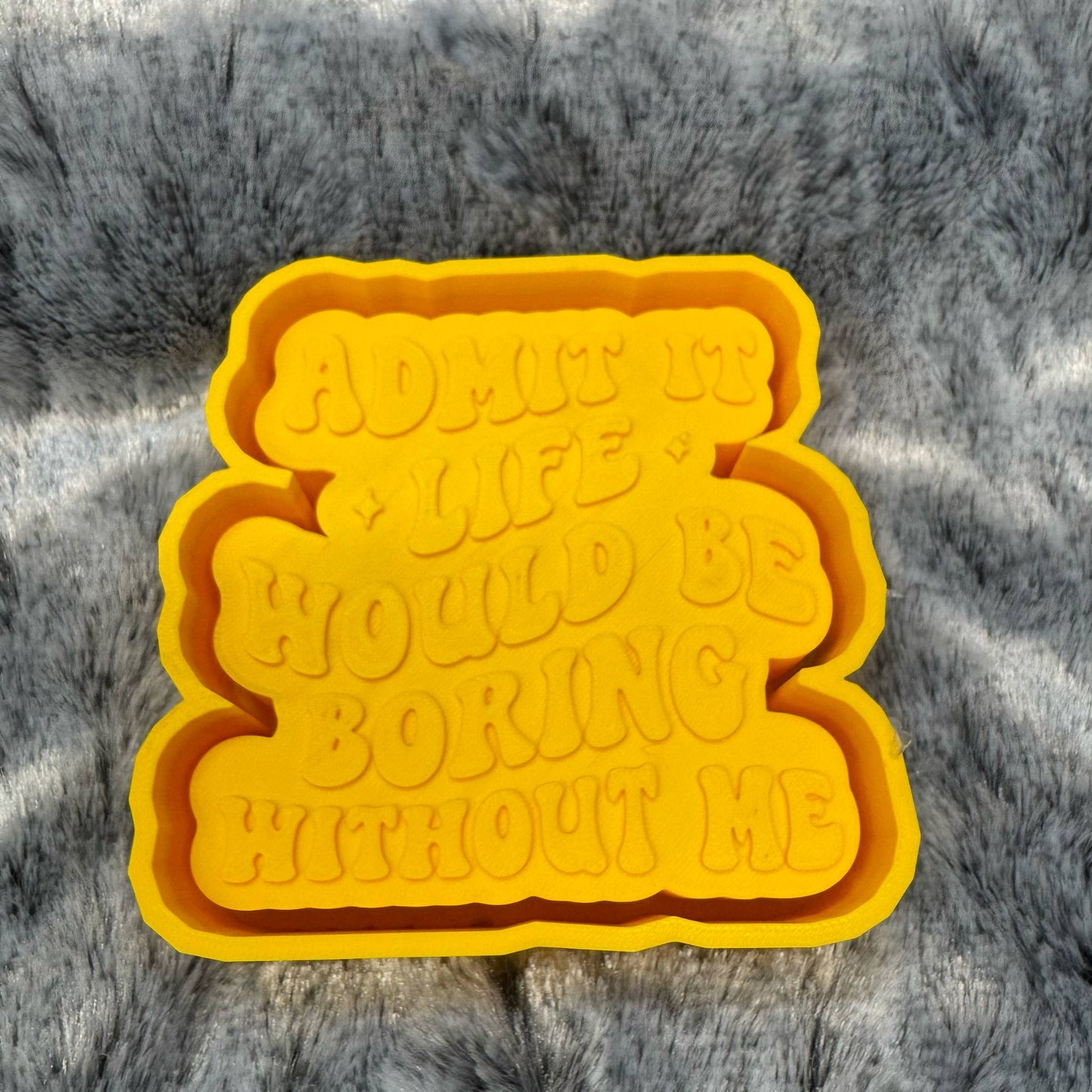 Admit It Life Would Be Boring Without Me Saying Freshie Mold