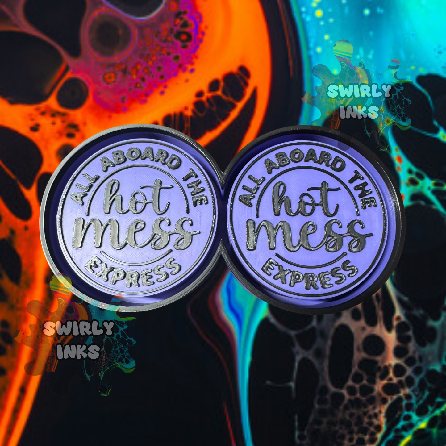 All Aboard The Hot Mess Express Vent Freshie Mold