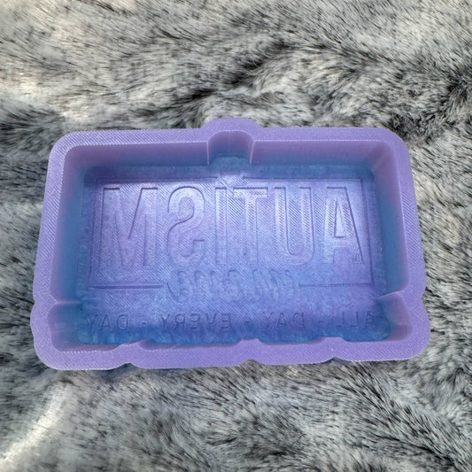 Autism Mom All Day Everyday Freshie Mold