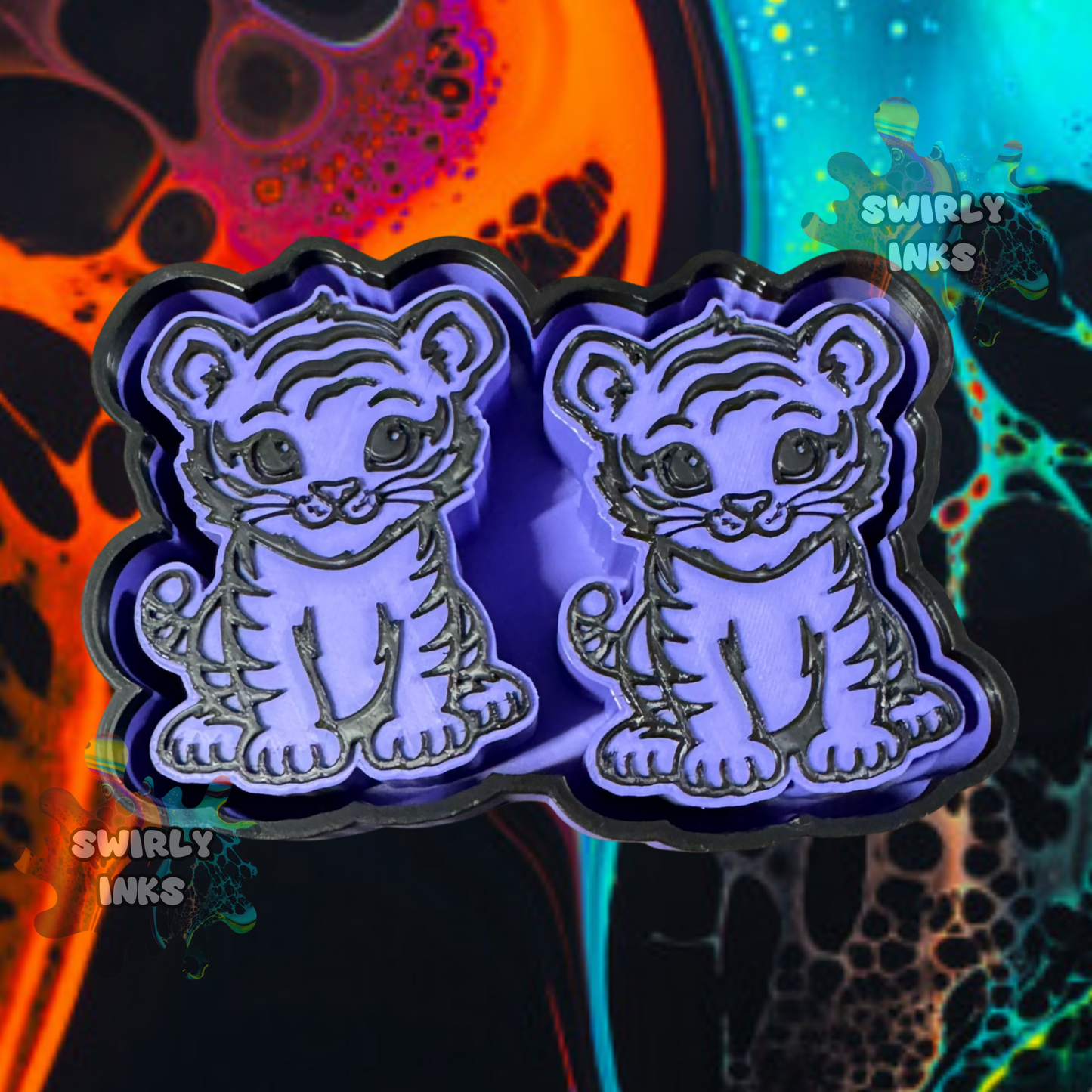 Baby Tiger Vent Freshie Mold