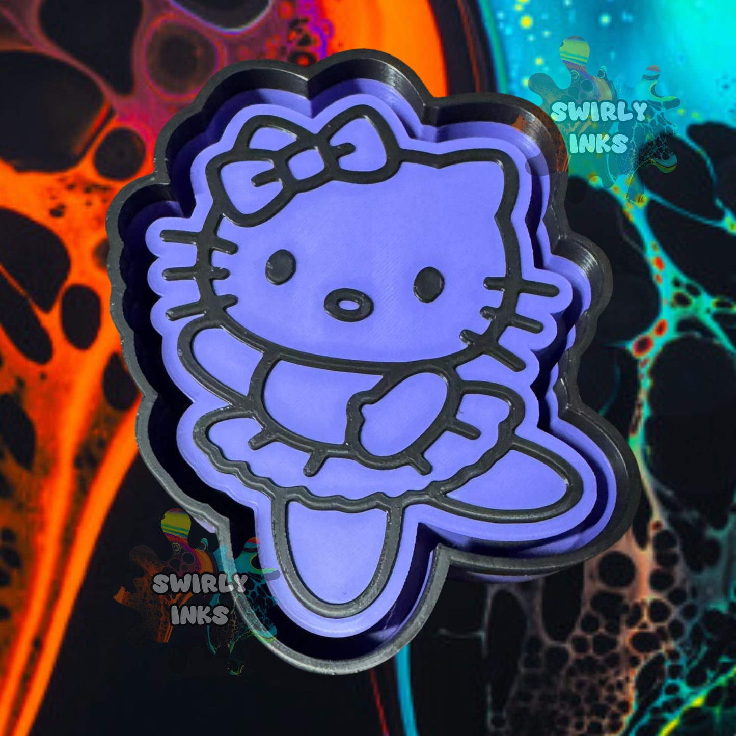 Ballerina Hello Kitty Freshie Mold