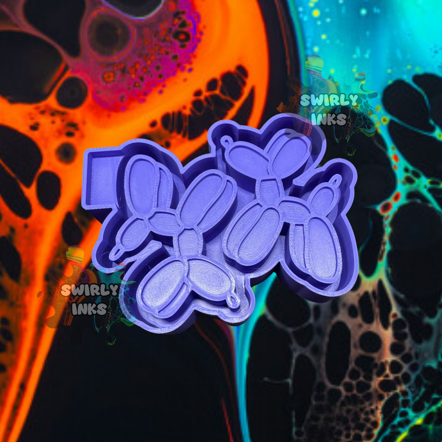 Balloon Dog Vents Freshie Mold