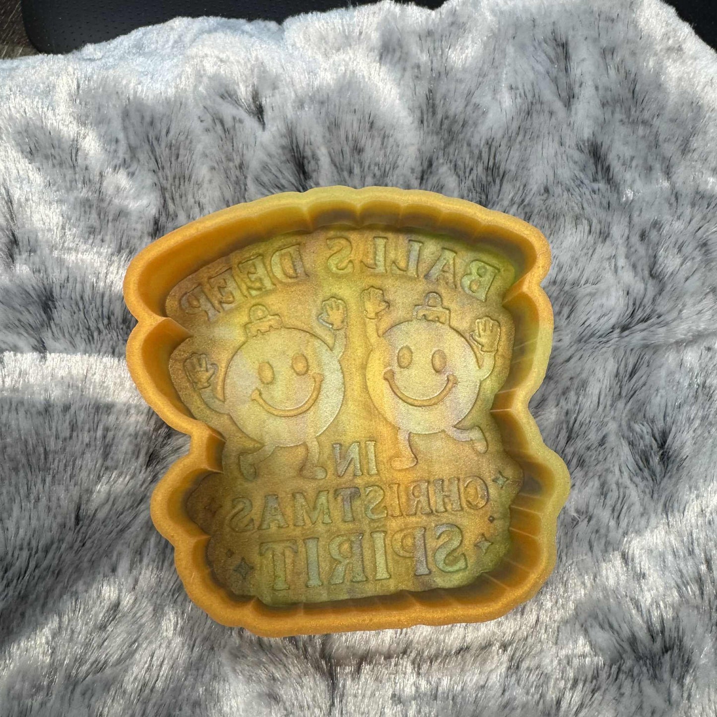 Balls Deep In Christmas Spirit Freshie Mold