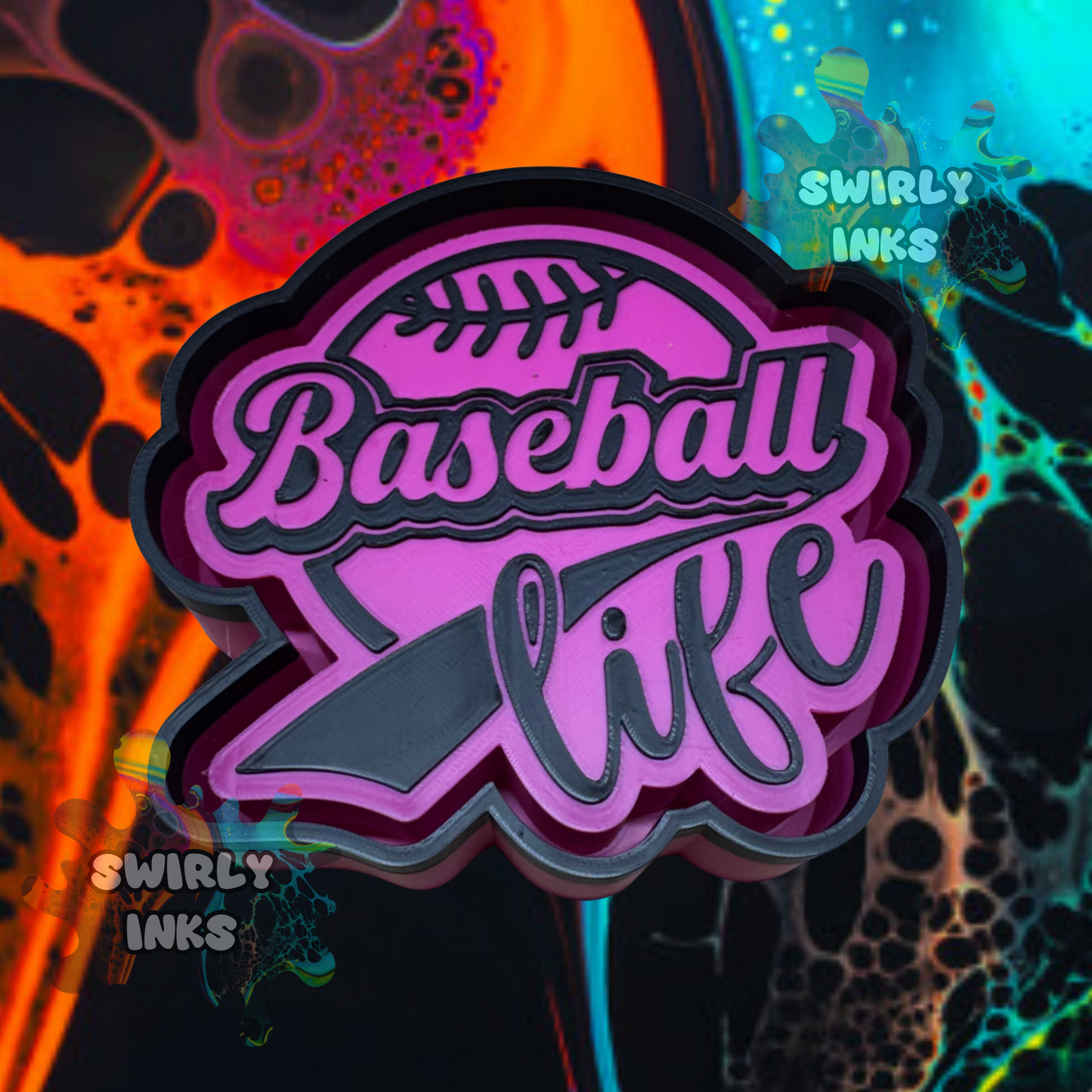 Baseball Life Freshie Mold