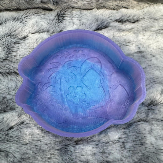 Beach Scene Round Freshie Mold