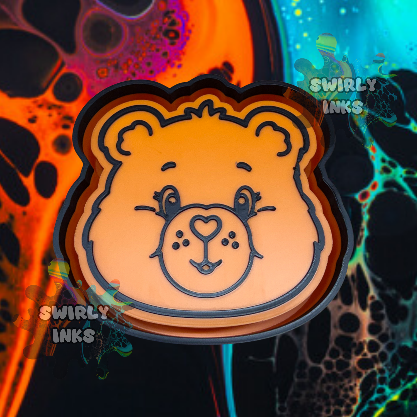 Bear Head Freshie Mold