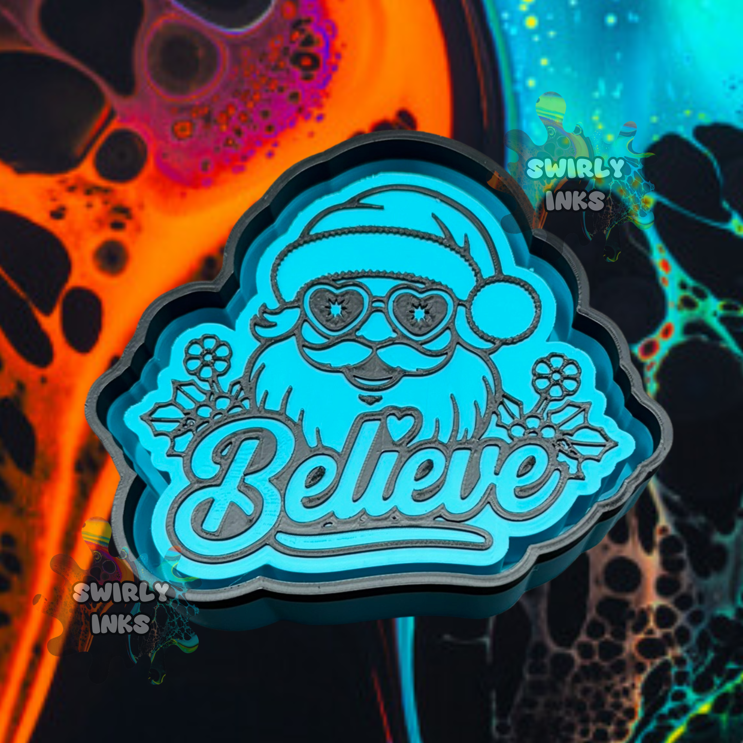 Believe Santa Freshie Mold
