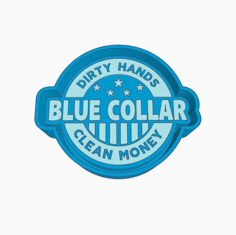 Blue Collar Freshie Mold