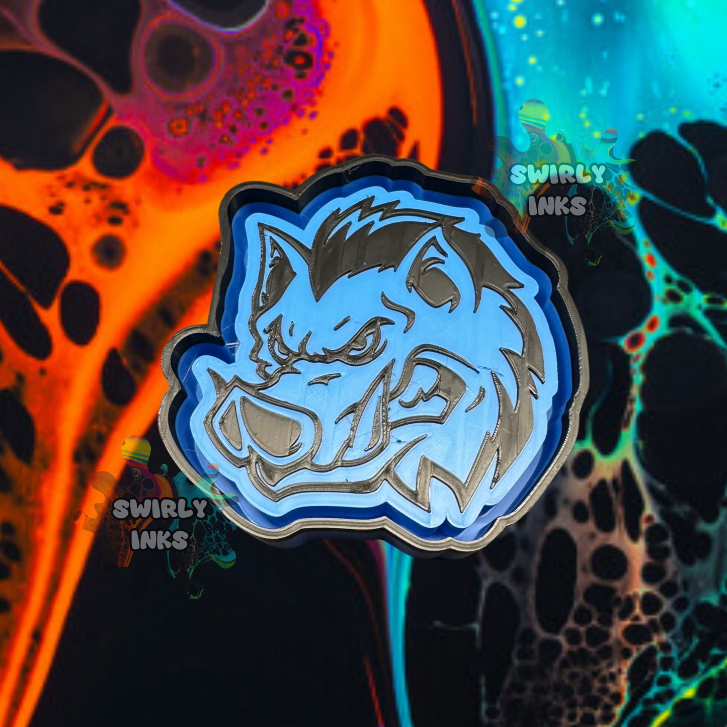 Boar Head Freshie Mold