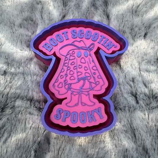 Boot Scootin' Spooky Freshie Mold