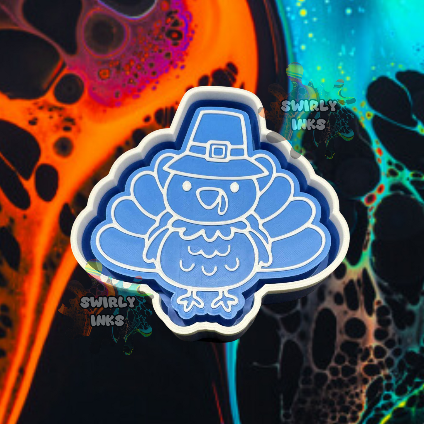 Boy Turkey Freshie Mold