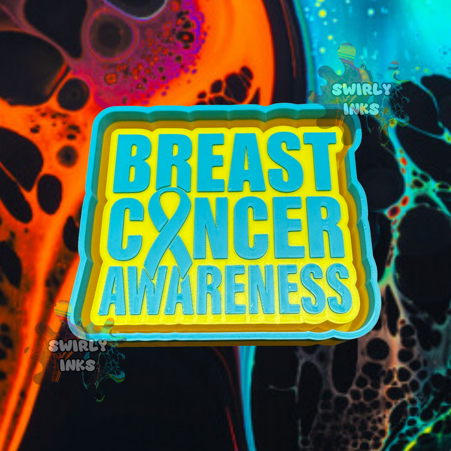 Breast Cancer Awareness Freshie Mold