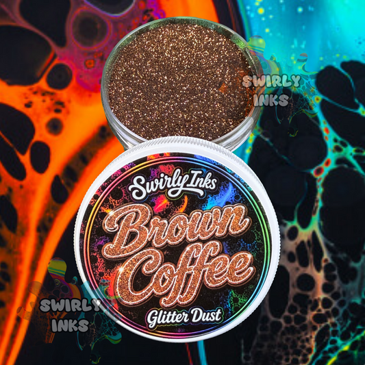 Brown Coffee Glitter Dust 1oz