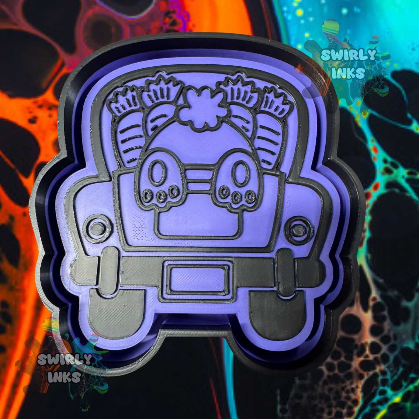 Bunny Butt Truck Freshie Mold