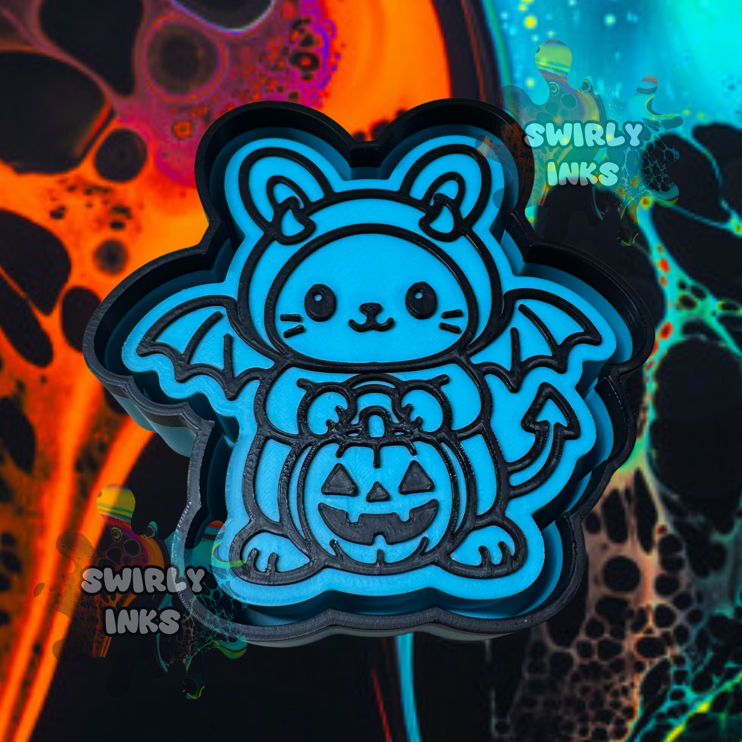 Bunny Devil Bat Freshie Mold