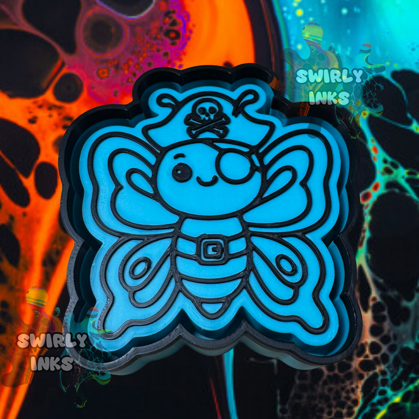Butterfly Pirate Freshie Mold