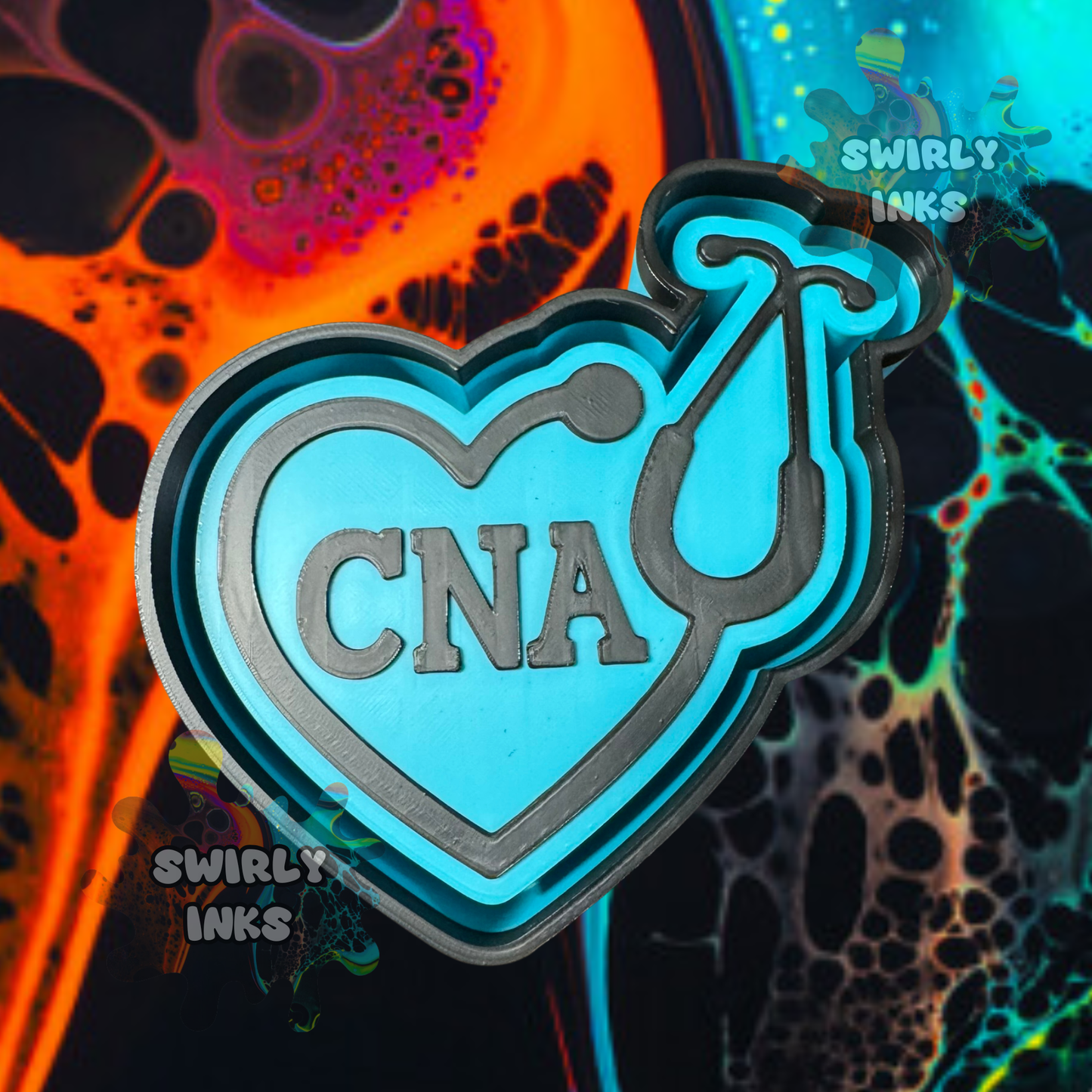 CNA Heart Freshie Mold