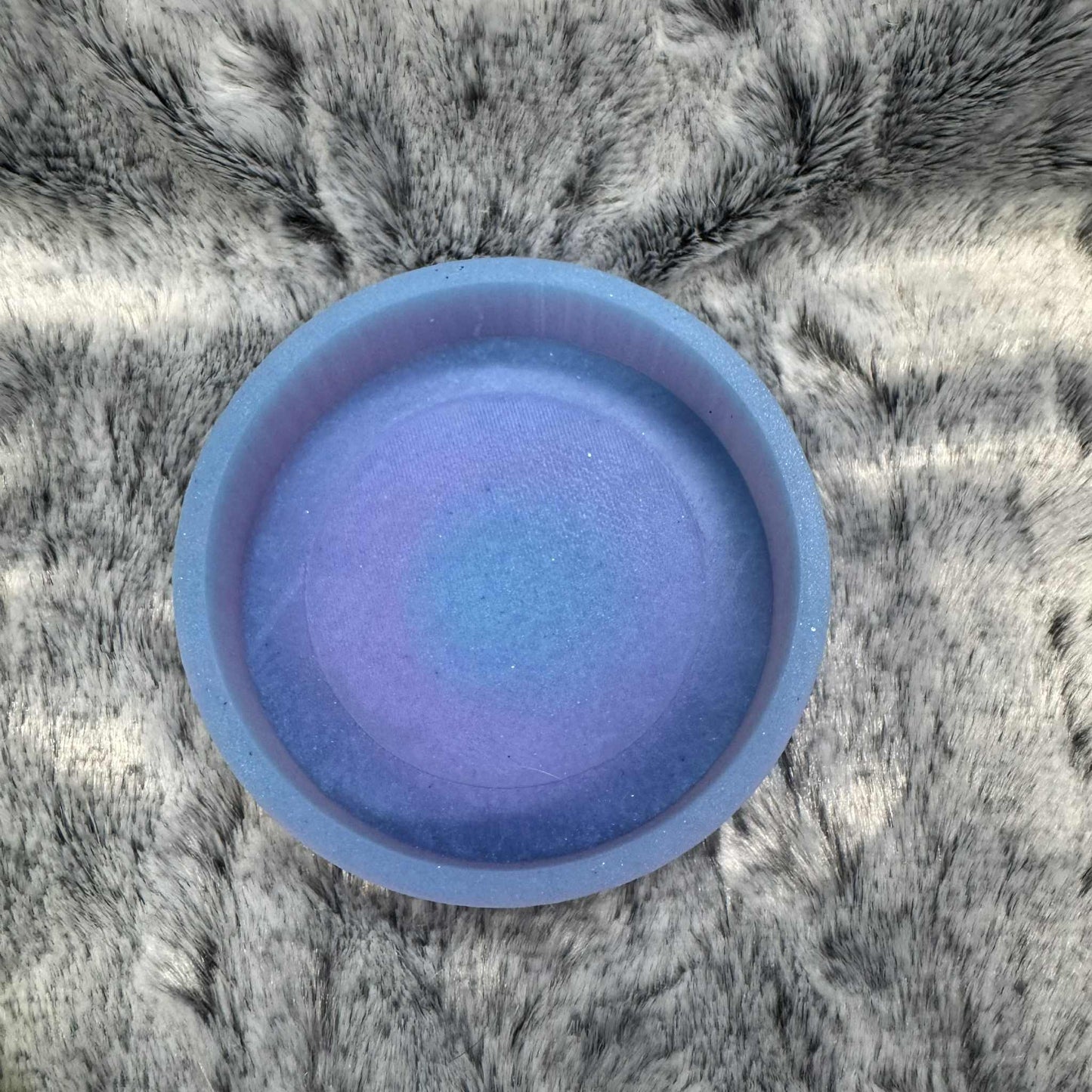 4" Round with Indent for Card stock Freshie Mold
