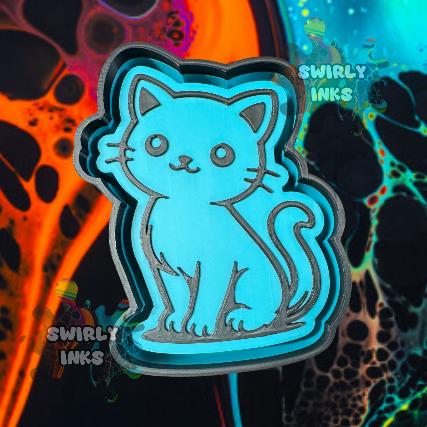 Cat Freshie Mold