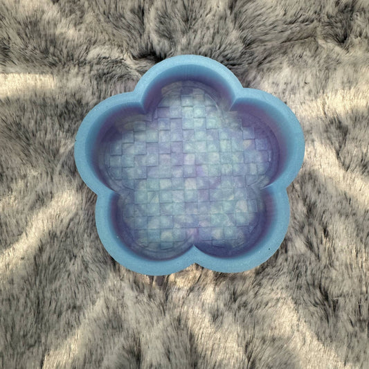 Checkered Flower Freshie Mold