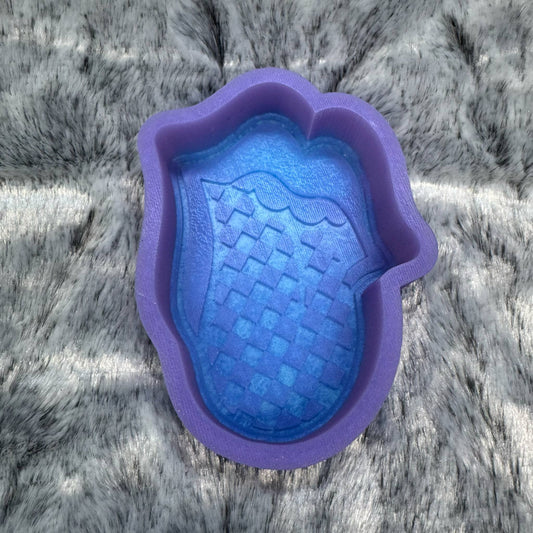 Checkered Tongue Freshie Mold