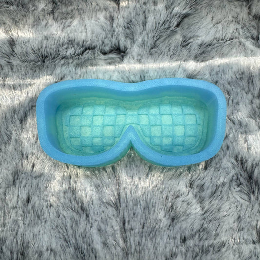 Checkered Sunglasses Freshie Mold