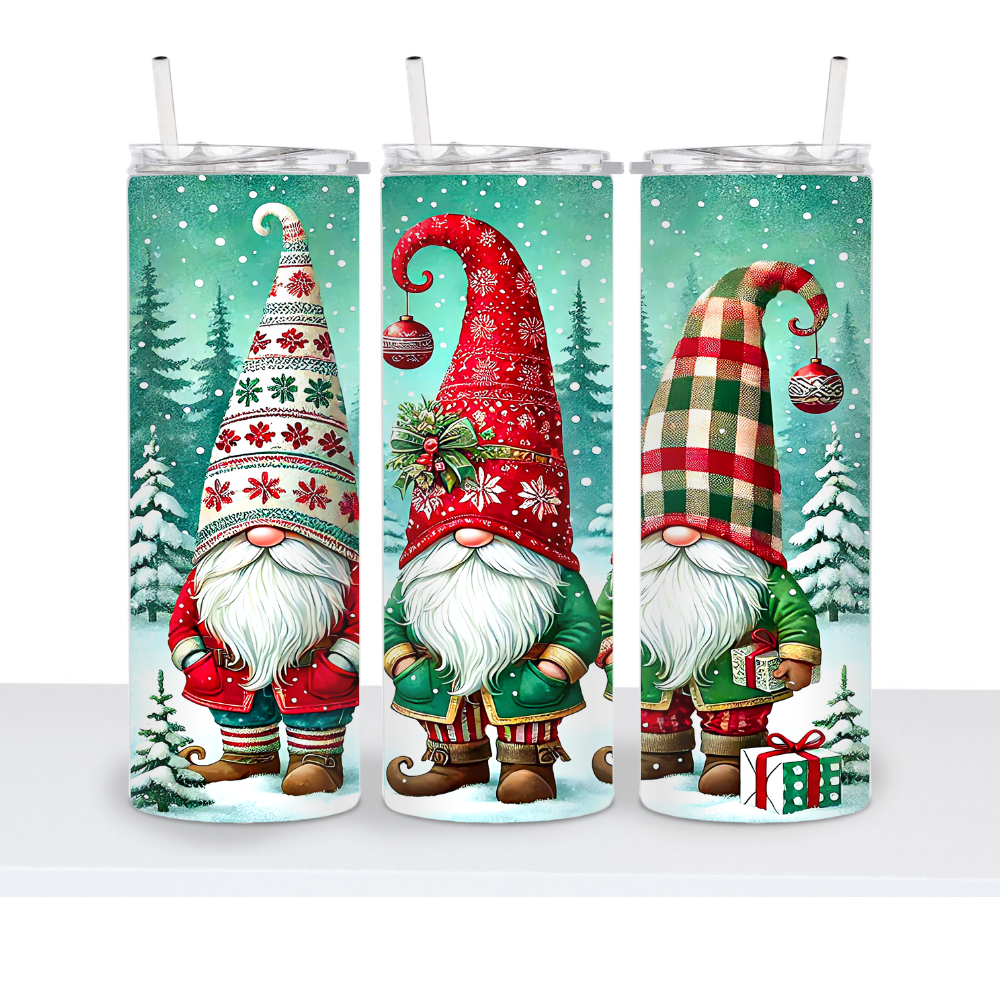 Christmas Gnomes 20oz Tumbler