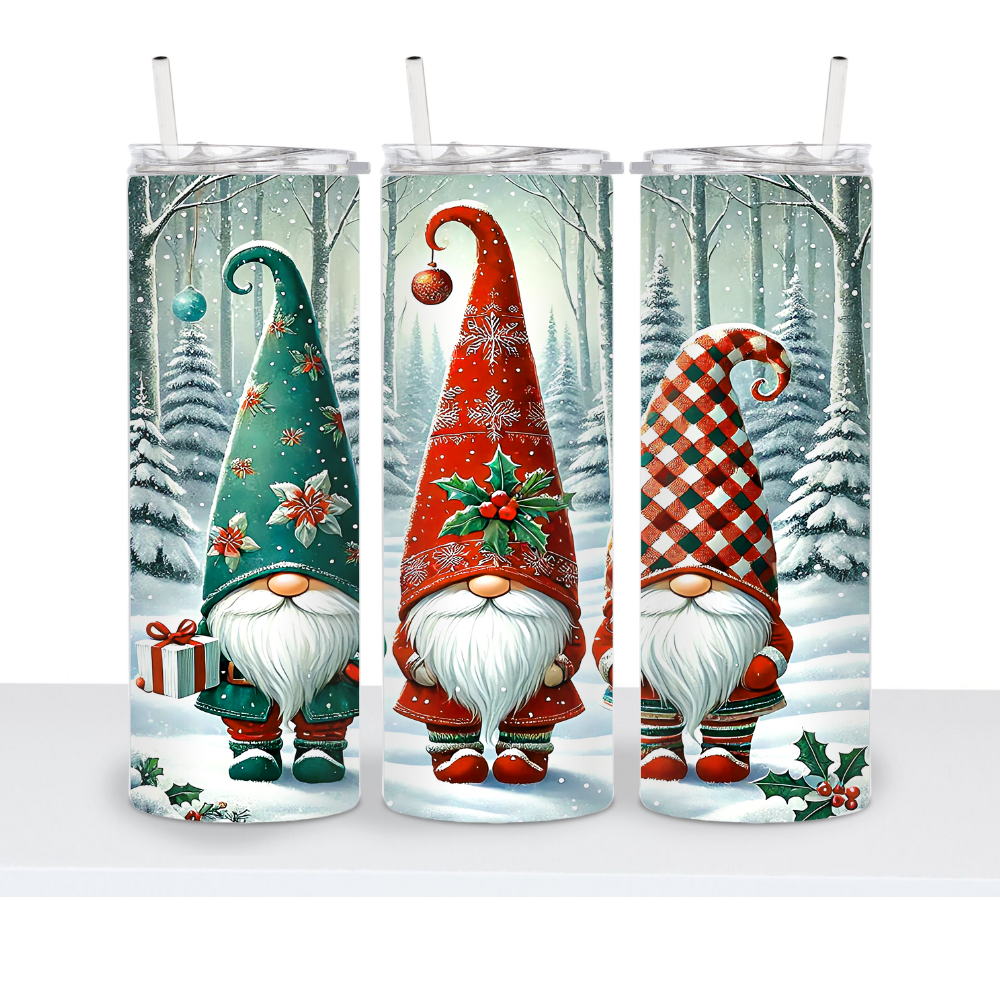 Christmas Gnomes 20oz Tumbler