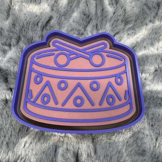 Christmas Drum Freshie Mold