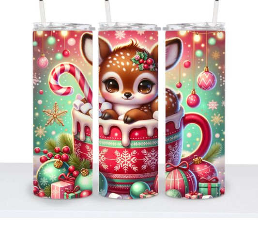 Christmas Animals in Mug