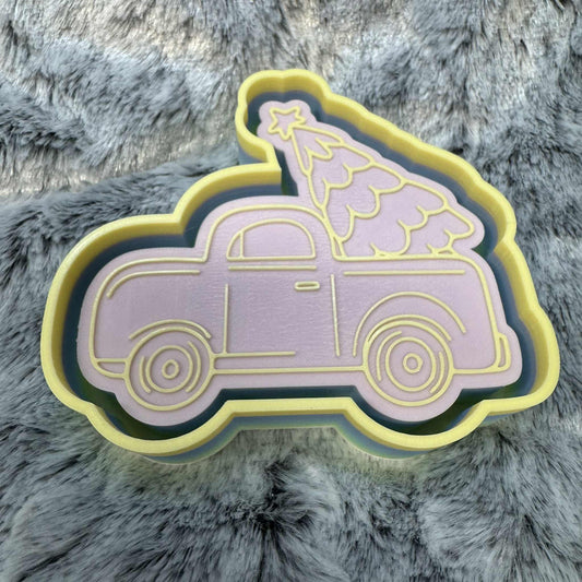 Christmas Tree in Truck Freshie Mold
