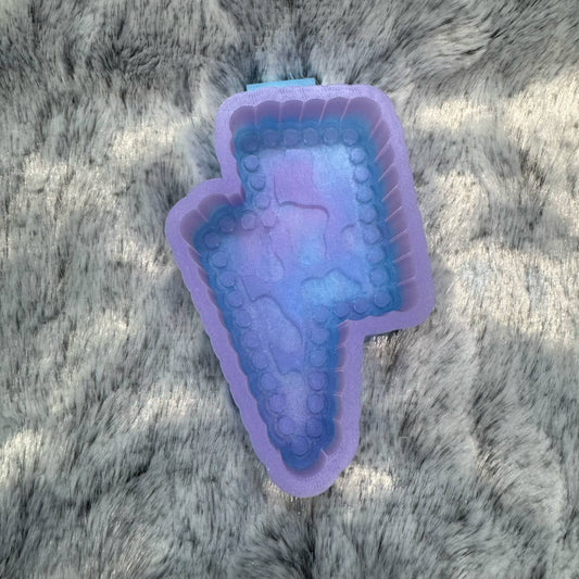 Cow Print Bolt Freshie Mold