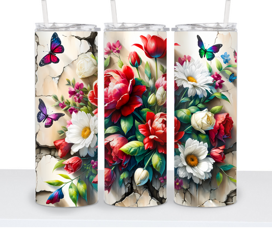 Cracked Wall Flowers