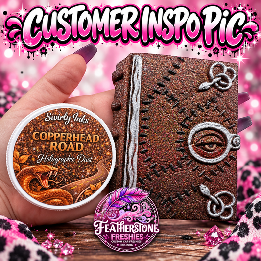 3D Halloween Witch Spell Book Freshie Mold