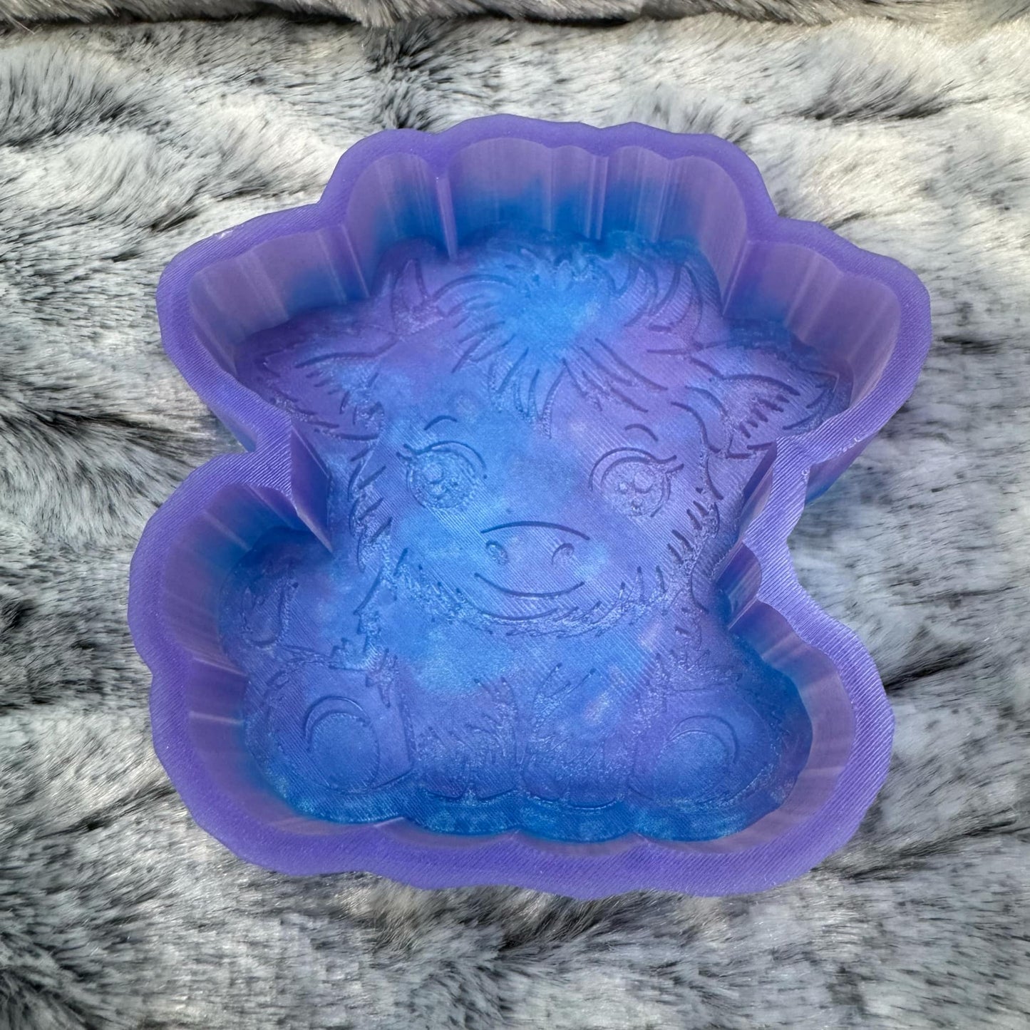 Cute Highland Cow Freshie Mold
