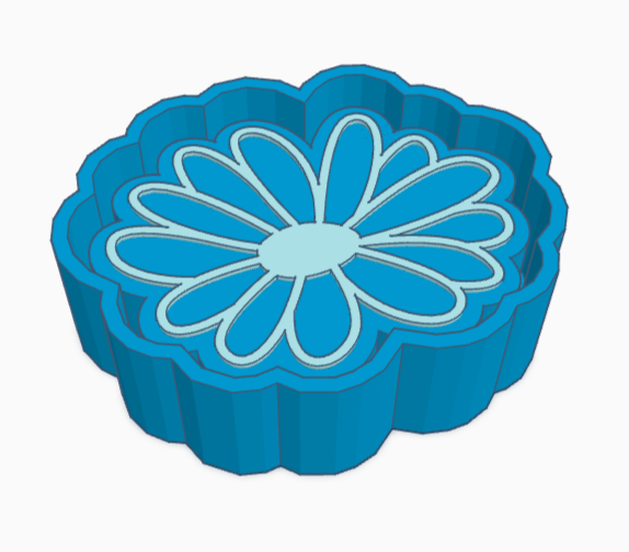 Daisy Flower Freshie Mold