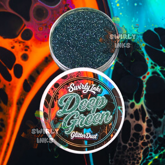 Deep Green Glitter Dust 1oz