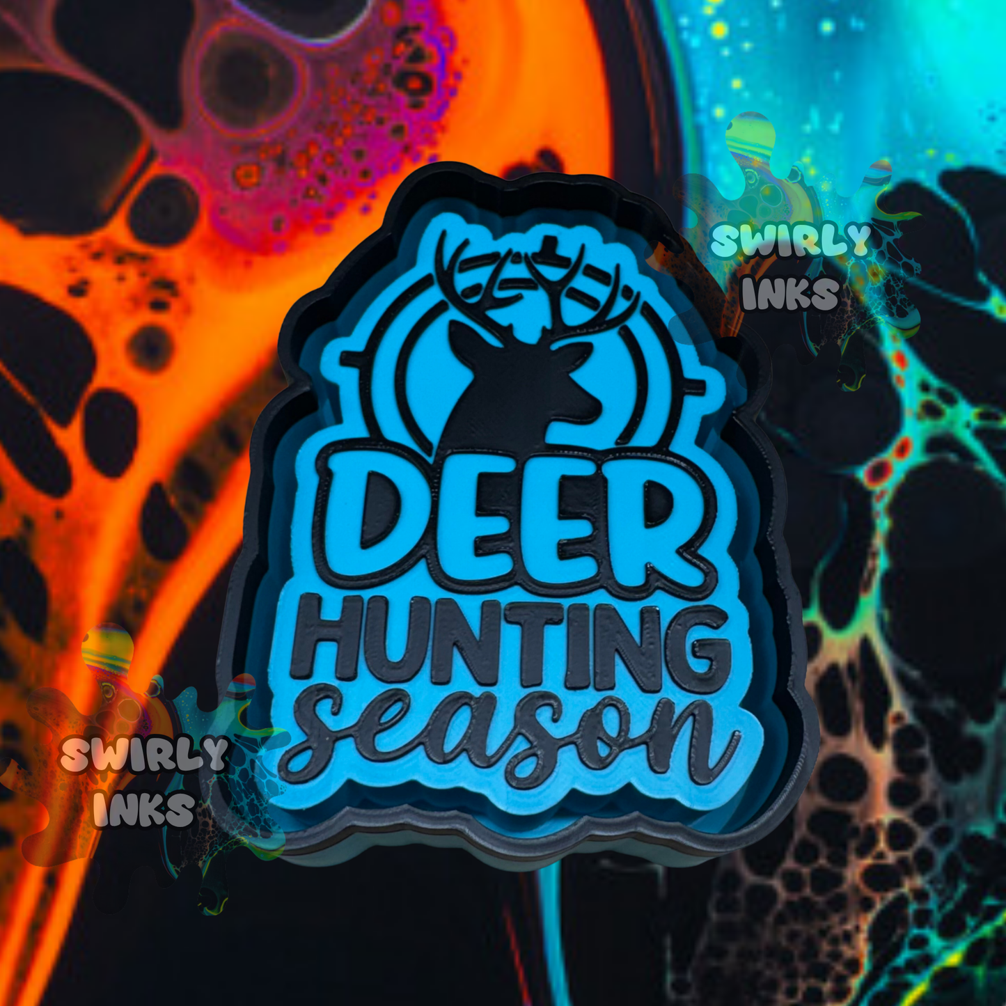 Deer Hunting Season Freshie Mold